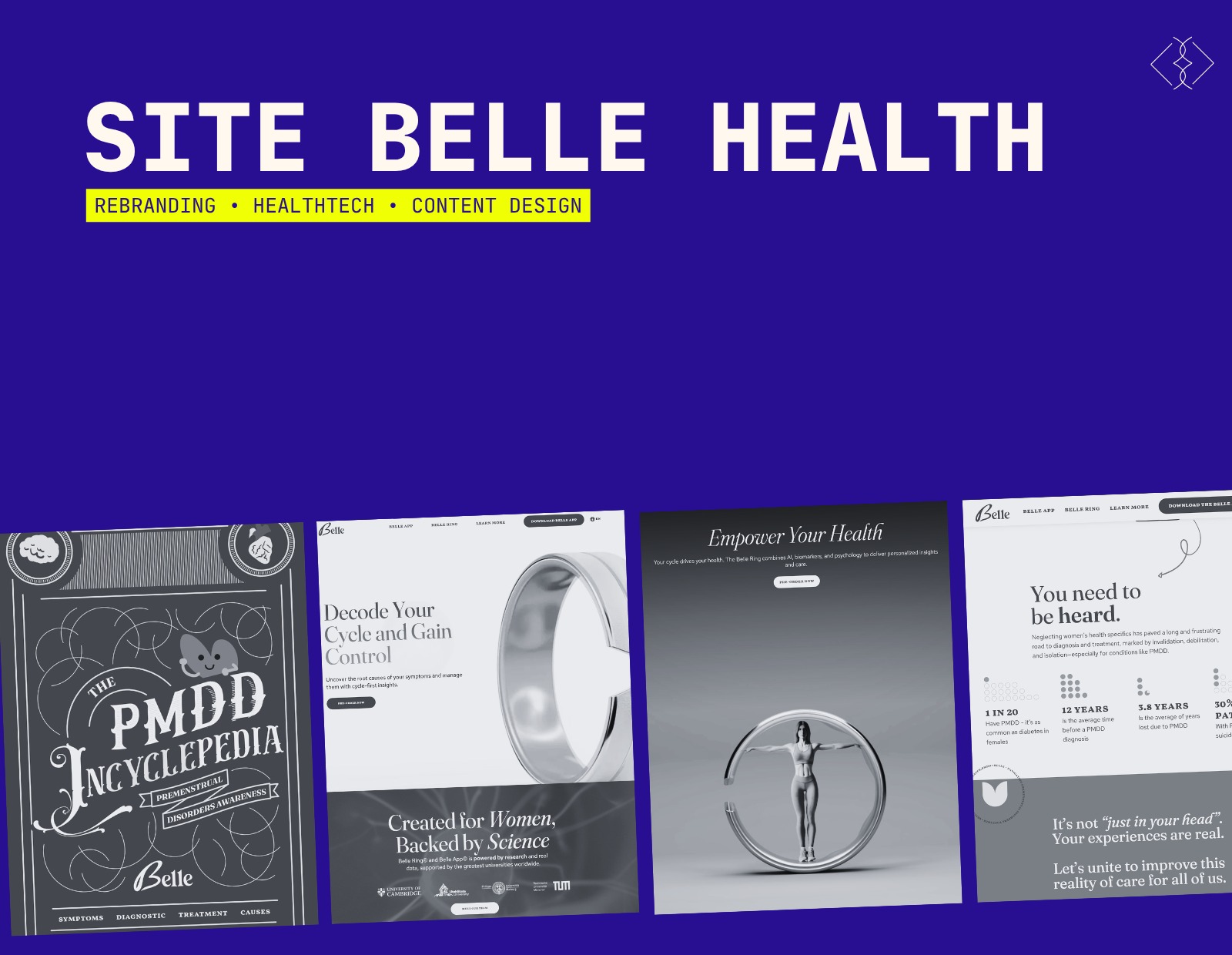 Cover for the Content design to scale digital health case