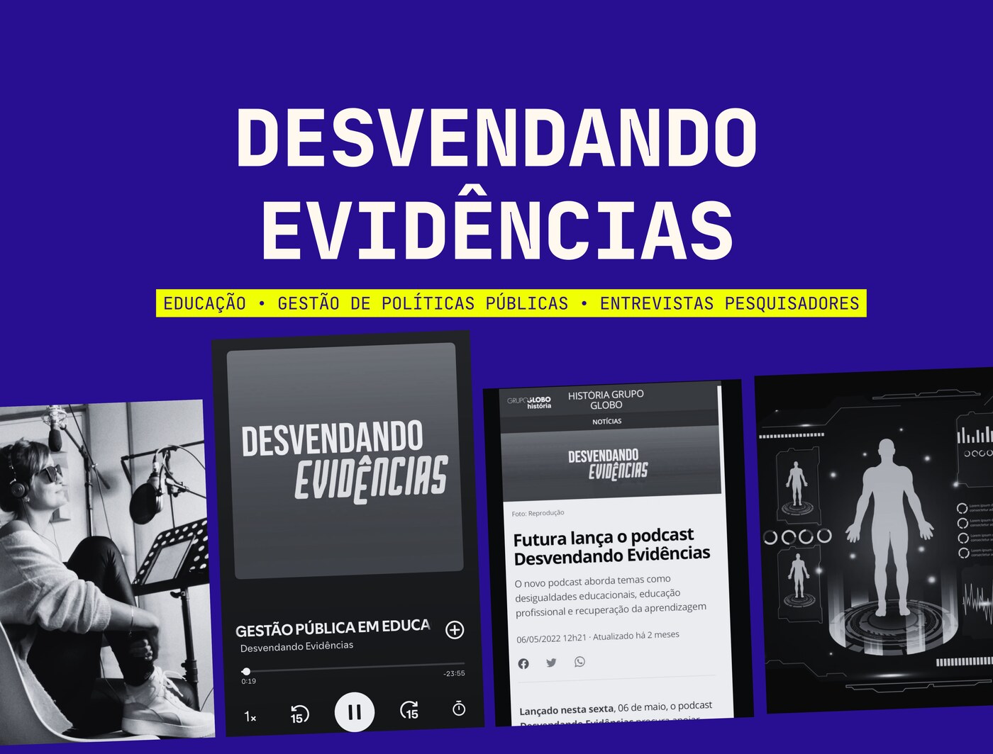 Capa do case Desvendando Evidências