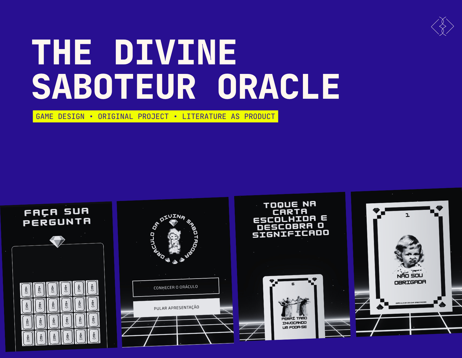 Cover for the Oráculo da Divina Sabotadora case