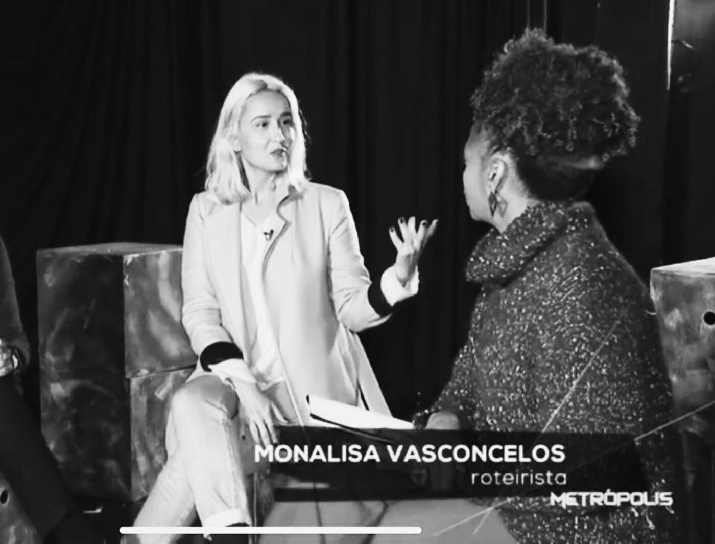 Matéria sobre o podcast Mulheres de Arena no Metrópolis da TV Cultura